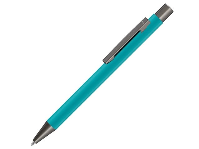 Ручка металлическая шариковая «Straight Gum» soft-touch с зеркальной гравировкой (K187927.15)