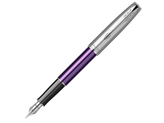 K2169366 - Ручка перьевая Parker «Sonnet Essentials Violet SB Steel CT»