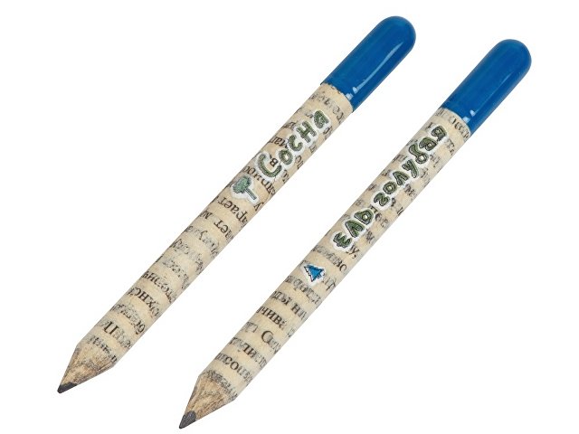 Набор «Растущий карандаш» mini, 2 шт. с семенами голубой ели и сосны (K220254)