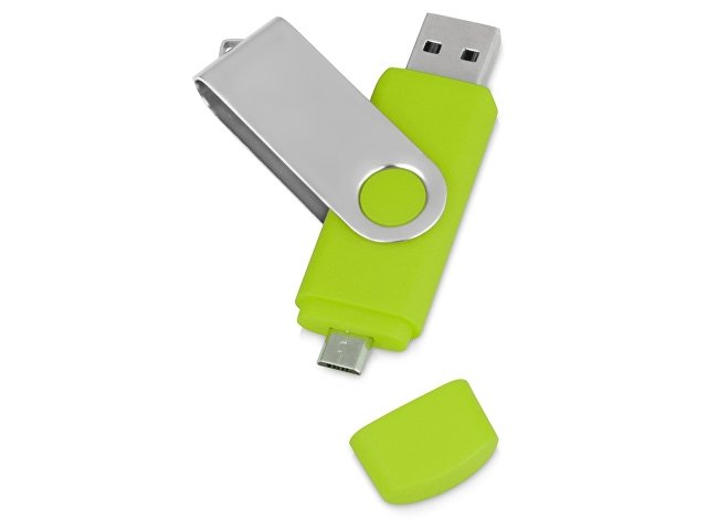 K6201.13.16 - USB/micro USB-флешка на 16 Гб «Квебек OTG»
