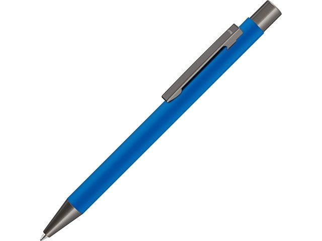Ручка металлическая шариковая «Straight Gum» soft-touch с зеркальной гравировкой (K187927.02)
