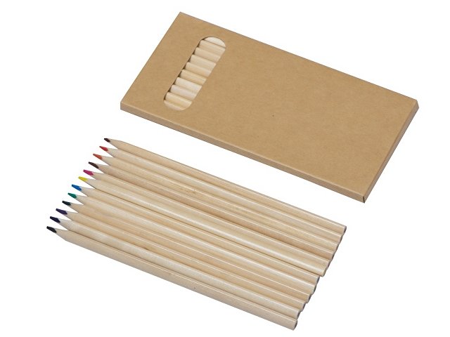 Набор из 12 трехгранных цветных карандашей «Painter» (K14005.05)