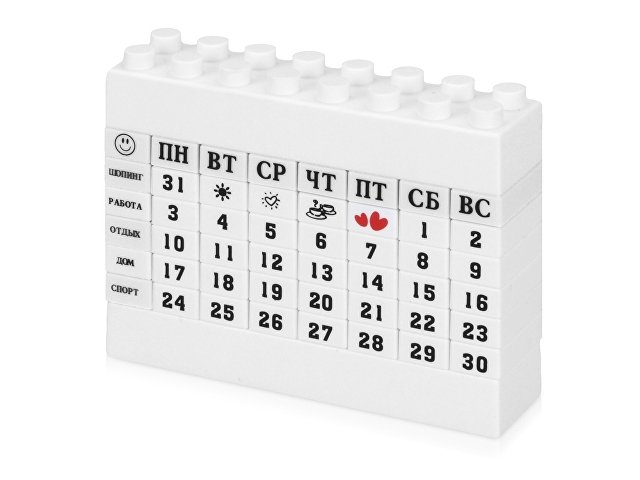 Вечный календарь в виде конструктора (K279406)
