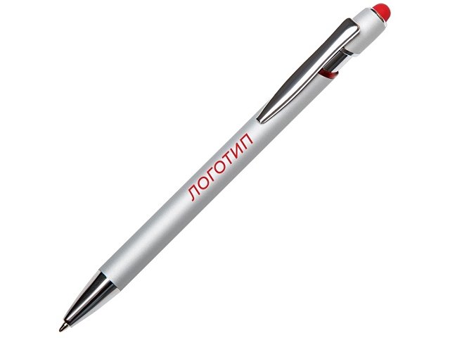 K18342.01 - Ручка-стилус металлическая шариковая «Sway Monochrome» с цветным зеркальным слоем