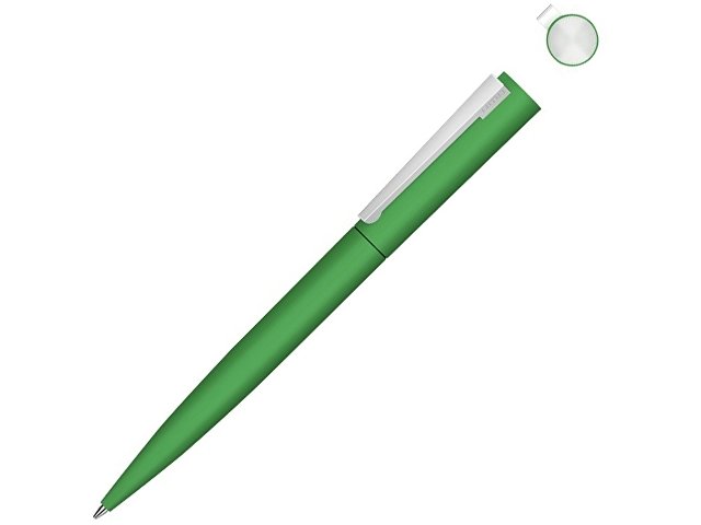 K187991.03 - Ручка шариковая металлическая «Brush Gum», soft-touch