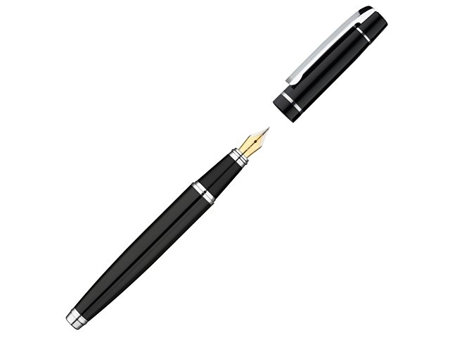 Ручка металлическая перьевая «VIP F» с зеркальной гравировкой (K188006.07)