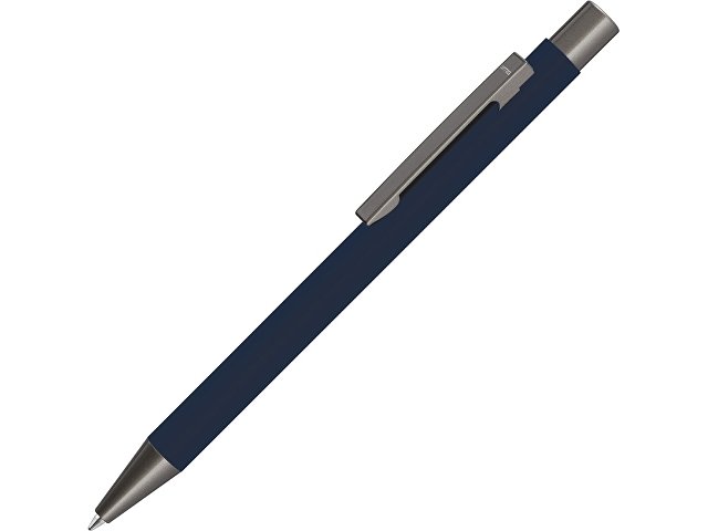Ручка металлическая шариковая «Straight Gum» soft-touch с зеркальной гравировкой (K187927.12)