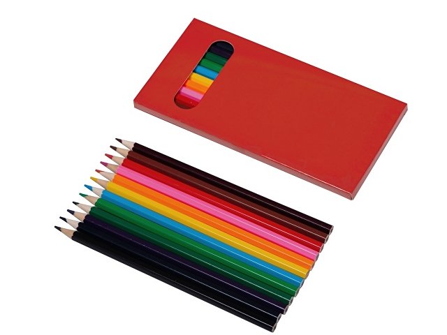 K14004.01 - Набор из 12 шестигранных цветных карандашей «Hakuna Matata»