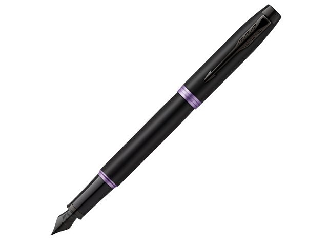 K2172948 - Ручка перьевая Parker «IM Vibrant Rings Flame Amethyst Purple»