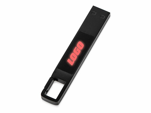 USB 2.0- флешка на 32 Гб c подсветкой логотипа «Hook LED» (K624211)