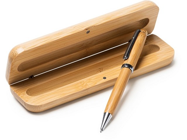 Ручка шариковая бамбуковая BODONI (KBL8041TA29)