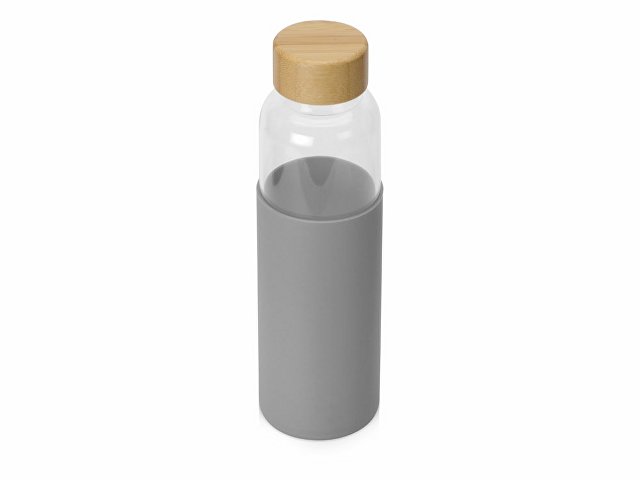 K887310 - Стеклянная бутылка для воды в силиконовом чехле «Refine»