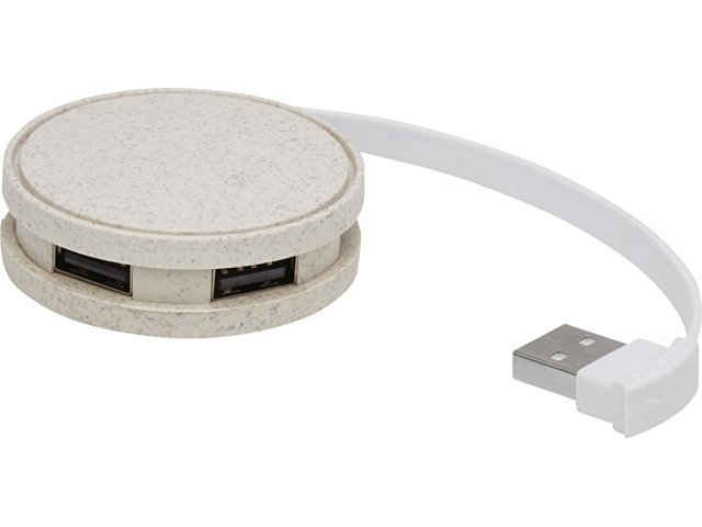 USB-концентратор «Kenzu» из пшеничной соломы (K12430906)
