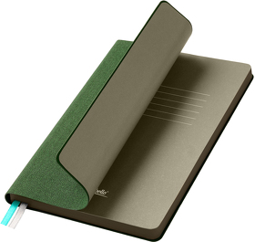 Ежедневник Tweed недатированный, зеленый (без упаковки, без стикера) (A18269.040.1)