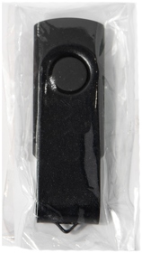 USB flash-карта DOT (32Гб), черный, 5,8х2х1,1см, пластик, металл