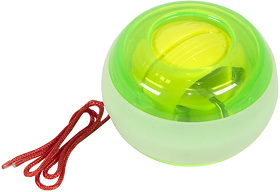 H34000/18 - Тренажер POWER BALL, зеленое яблоко, пластик, 6х7,3см;16+