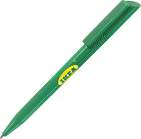 TWISTY, ручка шариковая, ярко-зеленый, пластик (H176/15)