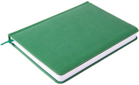 H24605/15 - Ежедневник недатированный Campbell, А5,  зеленый, белый блок