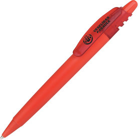 X-8 FROST, ручка шариковая, фростированный красный, пластик (H316F/08)