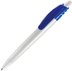 X-8, ручка шариковая, синий/белый, пластик