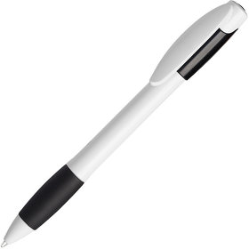 H218/35 - X-5, ручка шариковая, черный/белый, пластик