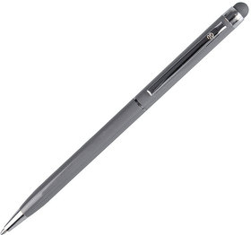 TOUCHWRITER, ручка шариковая со стилусом для сенсорных экранов, серый/хром, металл