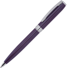 ROYALTY, ручка шариковая, фиолетовый/серебро, металл, лаковое покрытие (H38006/11)