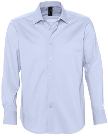 H717000.219 - Рубашка "Brighton", небесно-голубой, 97% хлопок, 3% эластан, 140г/м2