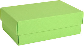 H32001/132 - Коробка картонная, "COLOR" 11,5*6*17 см; зеленое яблоко