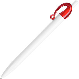 JOCKER, ручка шариковая, красный/белый, пластик (H408/67)