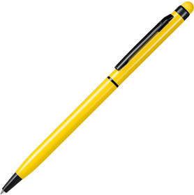 TOUCHWRITER  BLACK, ручка шариковая со стилусом для сенсорных экранов, желтый/черный, алюминий (H1104/03)