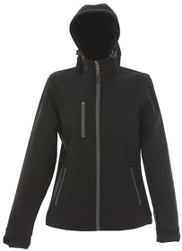 Куртка Innsbruck Lady, черный, 96% полиэстер, 4% эластан, плотность 280 г/м2 (H399022.02)