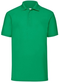 Рубашка поло мужская"65/35 Polo", зеленый, 65% п/э, 35% х/б, 180 г/м2 (H634020.47)