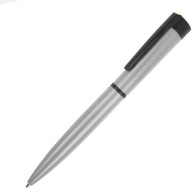 H40311/47 - ELLIPSE, ручка шариковая, серебристый/черный, алюминий, пластик