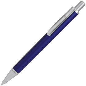 H19601/24 - CLASSIC, ручка шариковая, синий/серебристый, металл