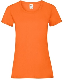 Футболка "Lady-Fit Valueweight T", оранжевый, 100% хлопок, 165 г/м2 (H613720.44)