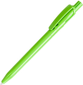 Ручка шариковая TWIN SOLID, зеленое яблоко, пластик (H161/132)