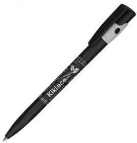 Ручка шариковая KIKI ECOLINE, черный/белый, экопластик (H392EB/01)