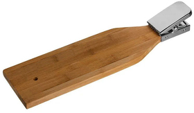 Доска для чистки рыбы деревянная,  с зажимом, 12*46*2см, бук (H441244)