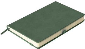 Ежедневник недатированный Starry , А5, темно-зеленый, кремовый блок