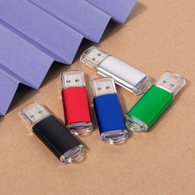 USB flash-карта ASSORTI (32Гб), серебристая, 5,8х1,7х0,8, металл