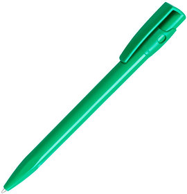 H397/18 - Ручка шариковая KIKI SOLID, зеленый, пластик