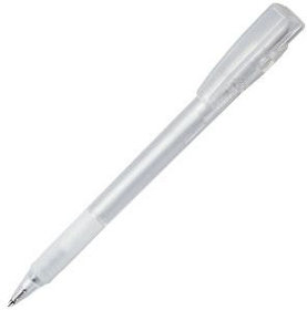 KIKI FROST GRIP, ручка шариковая, фростированный белый, пластик (H398F/90)