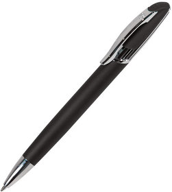 H40301/35 - FORCE, ручка шариковая, черный/серебристый, металл