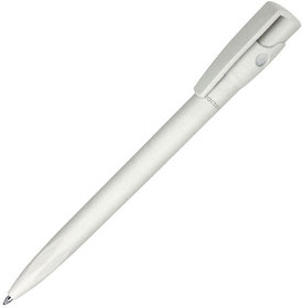 Ручка шариковая KIKI EcoLine SAFE TOUCH, белый, пластик