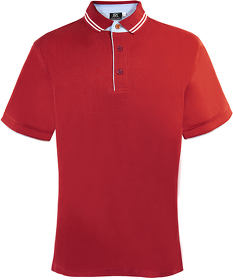 Рубашка поло мужская RODI MAN, красный, 100% х/б, 180г/м2 (H399879.73)
