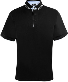 H399879.74 - Рубашка поло мужская RODI MAN, черный, 100% хлопок, 180 г/м2