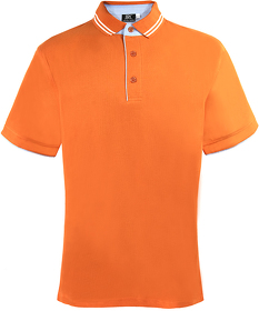 Рубашка поло мужская RODI MAN, оранжевый,  XXL, 100% хлопок, 180г/м2 (H399879.77)