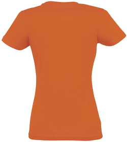 Футболка женская IMPERIAL WOMEN, оранжевый, 100% хлопок, 190 г/м2