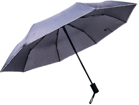 Зонт LONDON складной, автомат; темно-серый; D=100 см; 100% полиэстер (H7440/30)